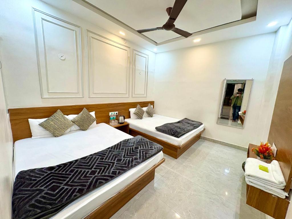 Ganga Sadan Srisailam room prices – AC and Non-AC options