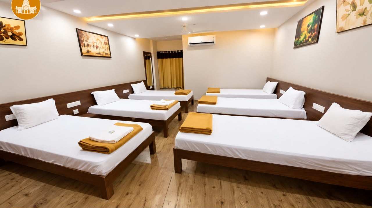 6-Bedded Family Suite at Ganga Sadan Srisailam